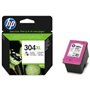 Tinteiro original HP 304XL colorido - N9K07AE