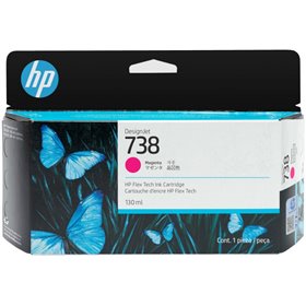 Tinteiro original HP 498N6A Magenta - 738