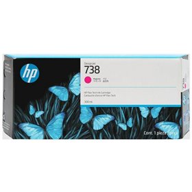 Tinteiro original HP 676M7A Magenta - 738