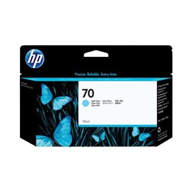 Tinteiro original HP 70 ciano claro - C9390A