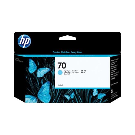 Tinteiro original HP 70 ciano claro - C9390A