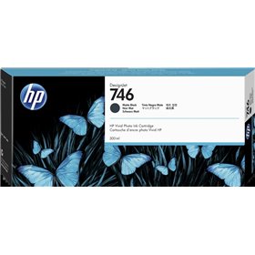 Tinteiro original preto fosco HP 746 - P2V83A