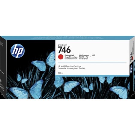 Tinteiro original vermelho HP 746 - P2V81A