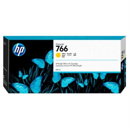 Tinteiro original HP 766 amarelo - P2V91A