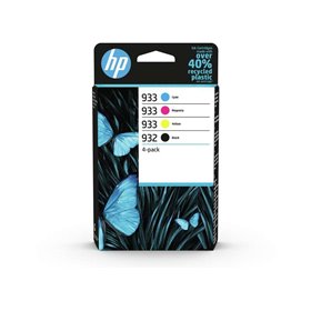 Tinteiro original HP 932 + 933, Pack de 4 unidades - 6ZC71AE