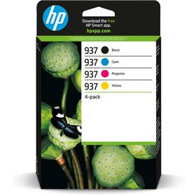 Tinteiros originais HP 937, Pack de 4 unidades - 6C400NE