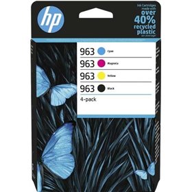 Tinteiros originais HP 963, Pack de 4 unidades - 6ZC70AE