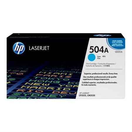Toner original HP CE251A ciano - 504A