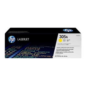 Toner original amarelo HP CE412A - 305A