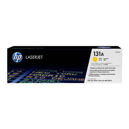 Toner original amarelo HP CF212A - 131A