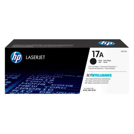 Toner original preto HP CF217A - 17A