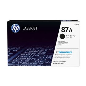 Toner original preto HP CF287A - 87A