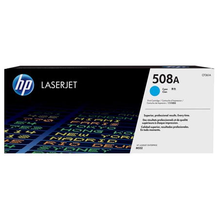 Toner original HP CF361A ciano - 508A
