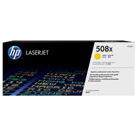 Toner original amarelo HP CF362X - 508X