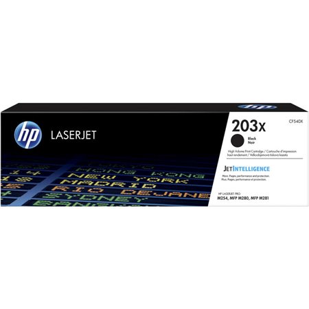 Toner original preto HP CF540X - 203X