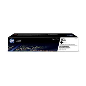 Toner original preto HP W2070A - 117A