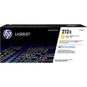 Toner original amarelo HP W2122X - 212X