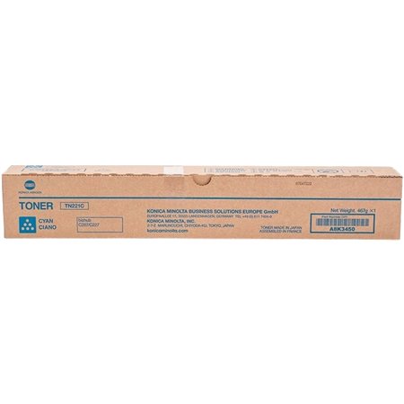 Toner original Konica Minolta TN221 ciano - TN221C/A8K3450