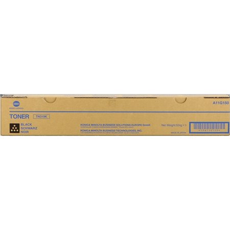 Toner original preto Konica Minolta TN319 - TN319K/A11G150