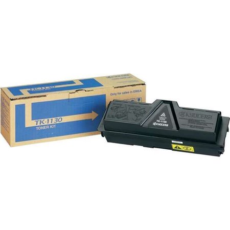 Toner original preto Kyocera TK1130 - 1T02MJ0NL0/1T02MJ0NLC