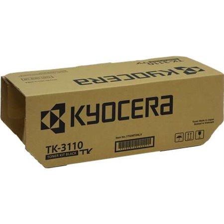 Toner original preto Kyocera TK3110 - 1T02MT0NL0/1T02MT0NLV/1T02MT0NLS
