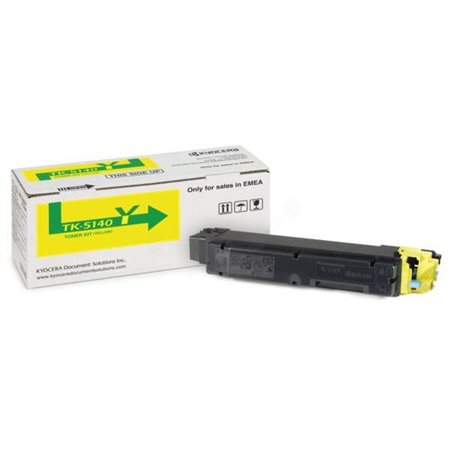 Toner original amarelo Kyocera TK5140 - 1T02NRANL0/TK5140Y