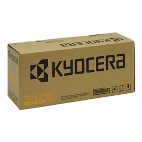 Toner original amarelo Kyocera TK5270 - 1T02TVANL0/TK5270Y