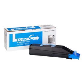 Toner original Kyocera TK865 ciano - 1T02JZCEU0/TK865C
