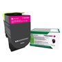 Toner original Lexmark CS417/CX417/CS517/CX517 magenta - 71B2HM0/71B0H30