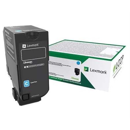Toner original Lexmark CS727/CS728/CX727 ciano - 75B20C0