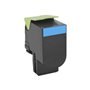 Toner original Lexmark CX410/CX510 ciano - 80C2HC0/80C2HCE/802HC
