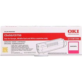 Toner original OKI C5650/C5750 Magenta - 43872306