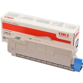 Toner original preto OKI C612 - 46507508