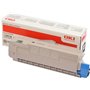 Toner original preto OKI C612 - 46507508