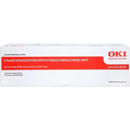 Tambor original amarelo OKI C9600/C9650/C9655/C9800/C9850 - 42918105
