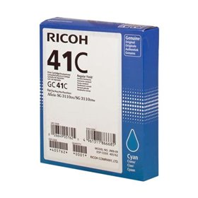 Cartucho de gel original Ricoh GC41 Ciano - 405762