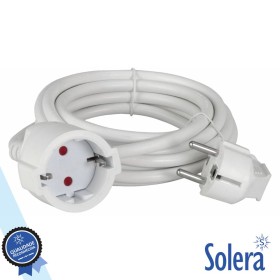 Cabo Extensão Tomada Elétrica C/ 1 Saída 2M 3X1.5Mm Branco