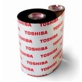 Fita de cera original Toshiba AW6F preta - Largura 102 mm, comprimento 300 m