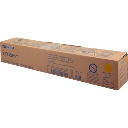 Toshiba T-FC50EY Toner amarelo original - 6AJ00000111/6AJ00000225/6AJ00000299