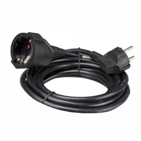 Cabo Extensão Tomada Elétrica C/ 1 Saída 3M 3X1.5Mm Preto