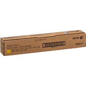 Toner original amarelo Xerox WorkCentre 7525/7535/7545/7830 - 006R01514