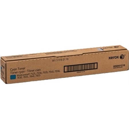 Toner original Xerox WorkCentre 7525/7535/7545/7830 ciano - 006R01516