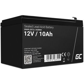 Bateria Chumbo Gel AGM 12V 10A GREEN CELL