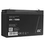 Bateria Chumbo Gel AGM 6V 10A GREEN CELL