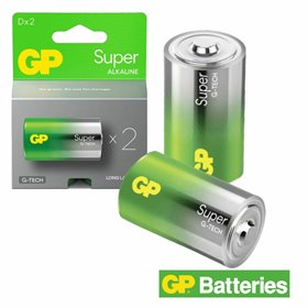 Pilha Ultra Alcalina LR20/D 1.5V 2x Blister GP