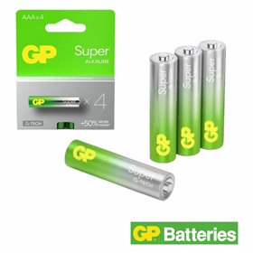 Pilha Ultra Alcalina LR03/AAA 1.5V 4x Blister GP