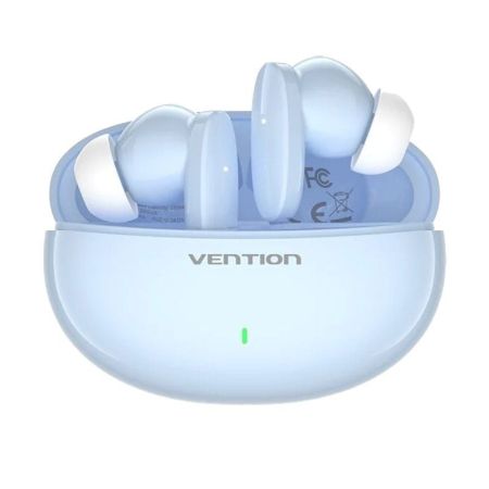 Auriculares Bluetooth Vention NBFS0 com caixa de carregamento/ Autonomia 7h/ Azules