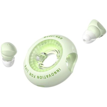 Auriculares Bluetooth Vention NBRG0 com caixa de carregamento/ Autonomia 6h/ Verdes