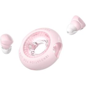 Auriculares Bluetooth Vention NBRP0 com caixa de carregamento/ Autonomia 6h/ Rosas