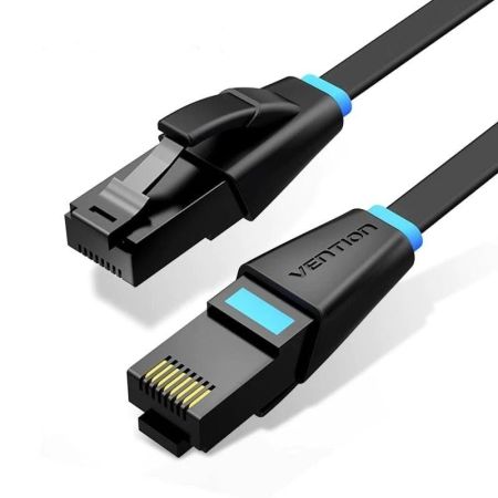 Cabo de Rede RJ45 UTP Vention IBJBH Cat.6A/ 2m/ Preto
